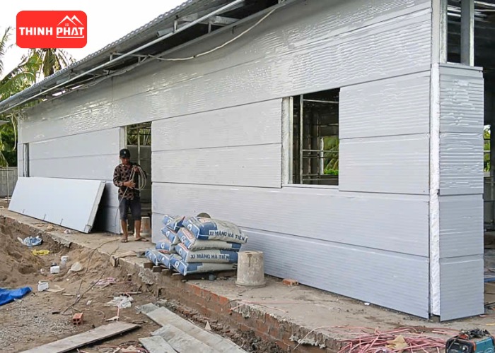 các loại panel xây nhà lắp ghép
