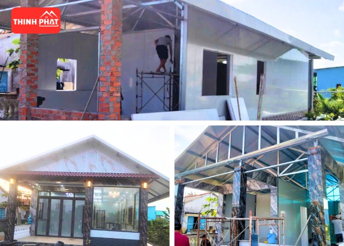 xây nhà lắp ghép ở miền Tây là giải pháp phù hợp trên nền đất yếu