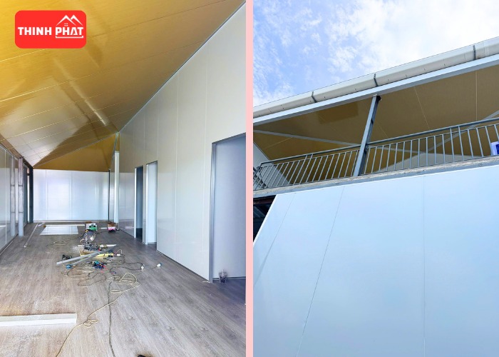 bẫy thi công trần panel vân gỗ thường gặp