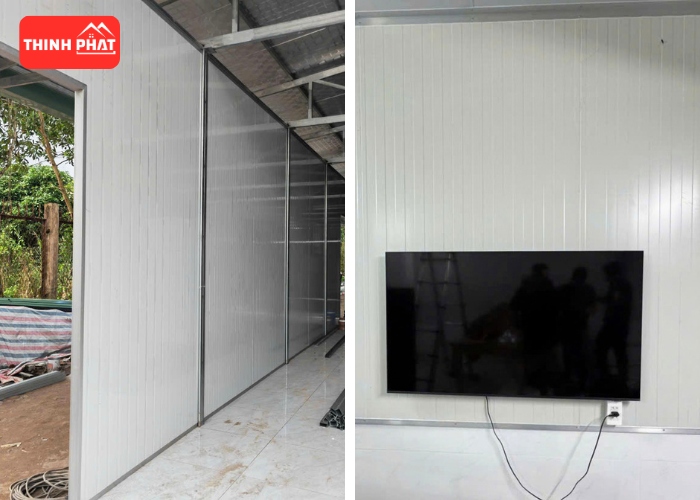Chọn đúng sandwich panel EPS và PU cho công trình