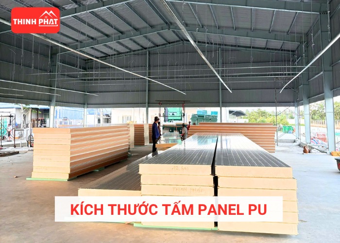 Kích thước tấm panel PU
