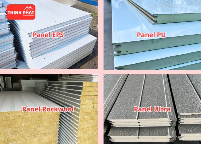 Các loại panel cho nhà tiền chế dân dụng