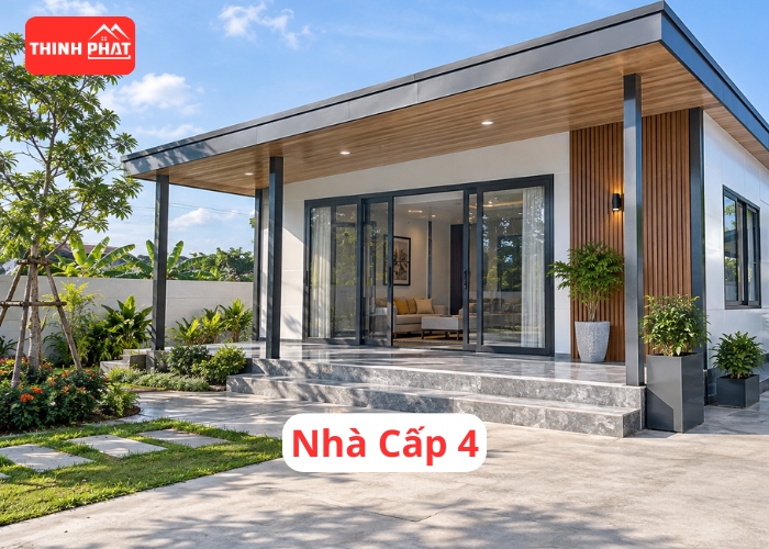 Mẫu nhà tiền chế dân dụng cấp 4
